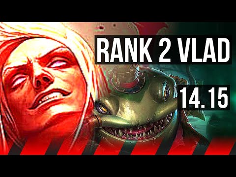 VLADIMIR vs TAHM KENCH (TOP) | Rank 2 Vlad, 48k DMG, Legendary | EUNE Challenger | 14.15