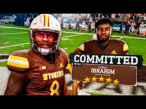 We Could Win a NATIONAL CHAMPIONSHIP in CFB 26 Wyoming Dynasty