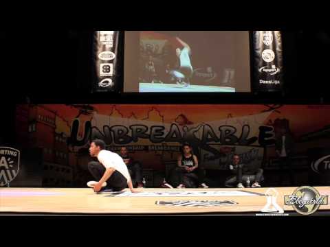 Kimbo vs Wilfried // .BBoy World // BREAKING 1on1 EIGHT-FINAL | UNBREAKABLE 2013