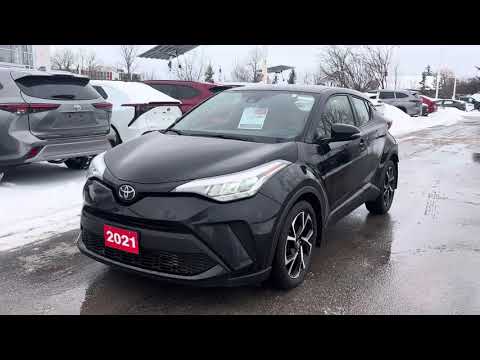 2021 Toyota C-HR XLE Premium FWD in White for sale at Stouffville Toyota in Whitchurch-Stouffville, ON