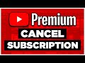 How to Cancel YouTube Premium Subscription / Free Trial (2024) - Full Guide