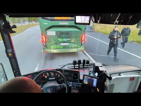 Bus Driving POV | Route 111 Växjö - Alvesta Västra | Scania Citywide LF