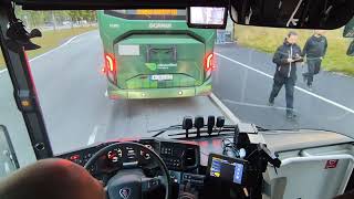 Bus Driving POV | Route 111 Växjö - Alvesta Västra | Scania Citywide LF