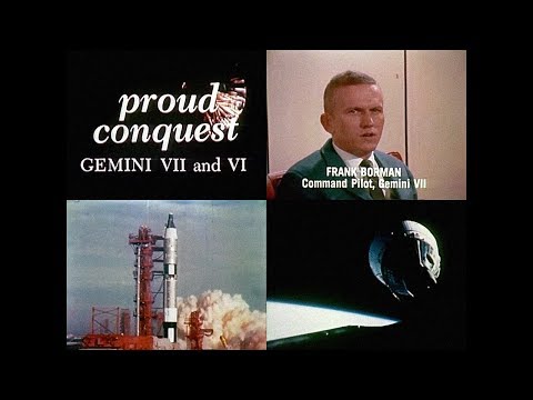Proud Conquest GEMINI VI & VII (1965) - NASA documentary - First Spacecraft Rendezvous - Jim Lovell
