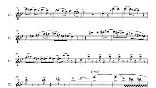 Hi Seas Hijinx! Cuphead OST - Clarinet Solo Transcription