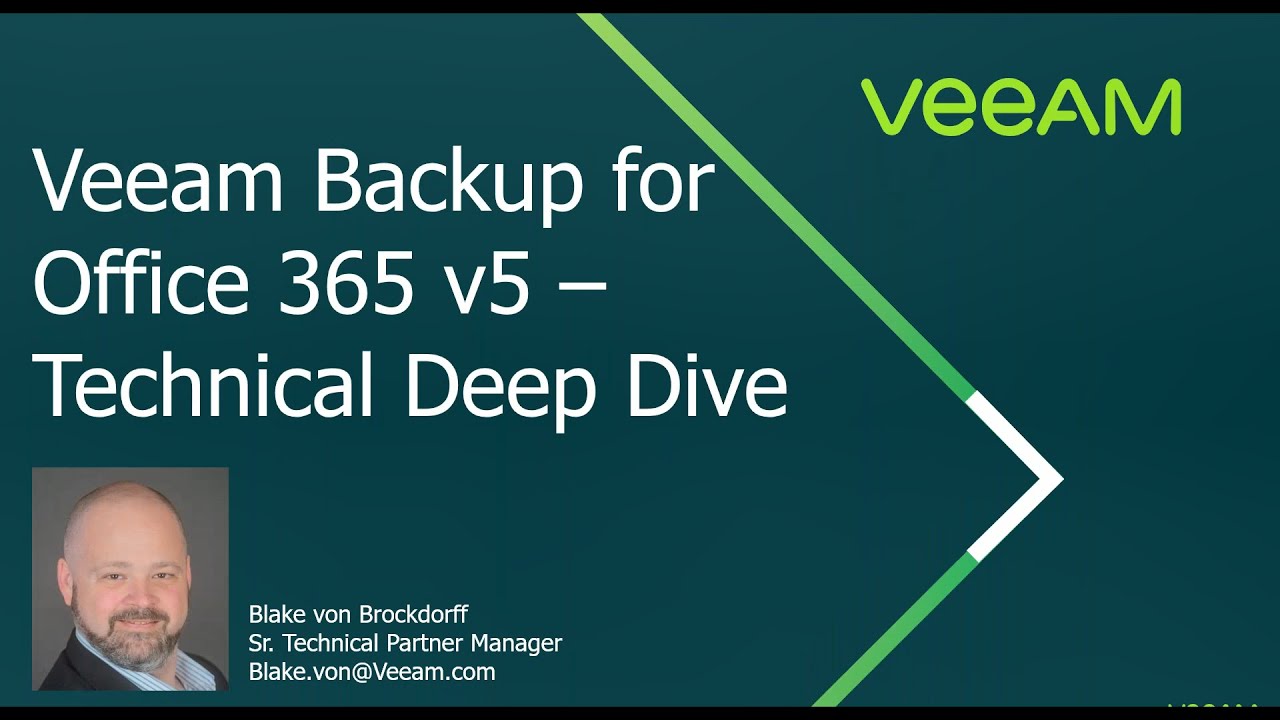 Veeam Backup for Microsoft Office 365 v5: a technical deep dive video