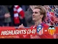 Highlights Atlético de Madrid vs Valencia CF (3-0)