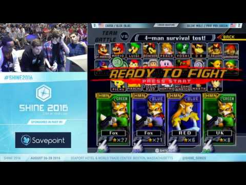 Shine 2016 - Silent Wolf/Professor Pro vs Slox/Crush SSBM Doubles LQ