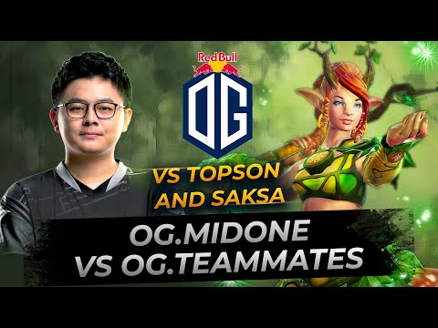 OG.MidOne Enchantress Pos 3 vs OG - Dota 2 Replay Full Gameplay