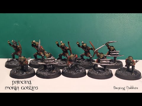 Painting Moria Goblins - Middle Earth Strategy Battle Game