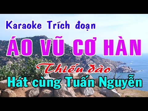 Karaoke trích đoạn ÁO VŨ CƠ HÀN - THIẾU ĐÀO [Hát cùng Tuấn Nguyễn]