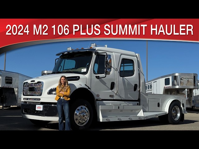Preview image of 2024 Freightliner M2 106 Plus Summit Hauler Medium Duty Truck youtube video