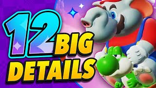 12 BIG Super Mario Bros. Wonder Details You Probably Missed!
