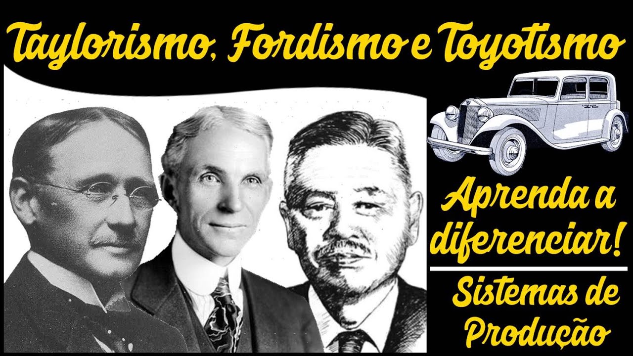 Taylorismo, Fordismo e Toyotismo || Entenda as diferenças || Sistemas de Produção #1