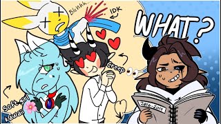 REDESIGNING MY OLD OCS + Lore Dump