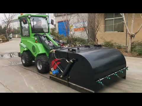 DY840 with closed sweeper with 100L-200L water tank