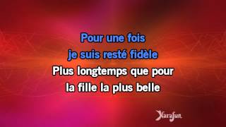 Karaoké Le bon temps du Rock'n'Roll (Théâtre de Paris 2013 - Live) - Johnny Hallyday *