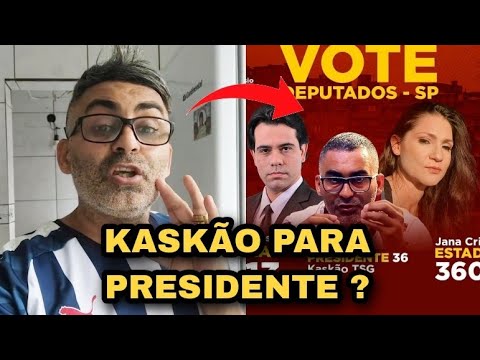 KASKÃO DO RAP PARA PRESIDENTE DO BRASIL?