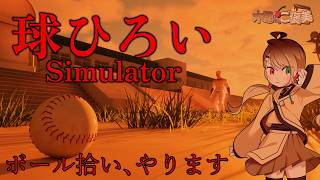 【球拾いSimulator】ボール拾ってきた！え？違う？？【木曜からご褒美】