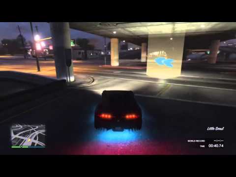 GTA 5 ONLINE: CUSTOM RACE - SPIRAL WALLRIDE