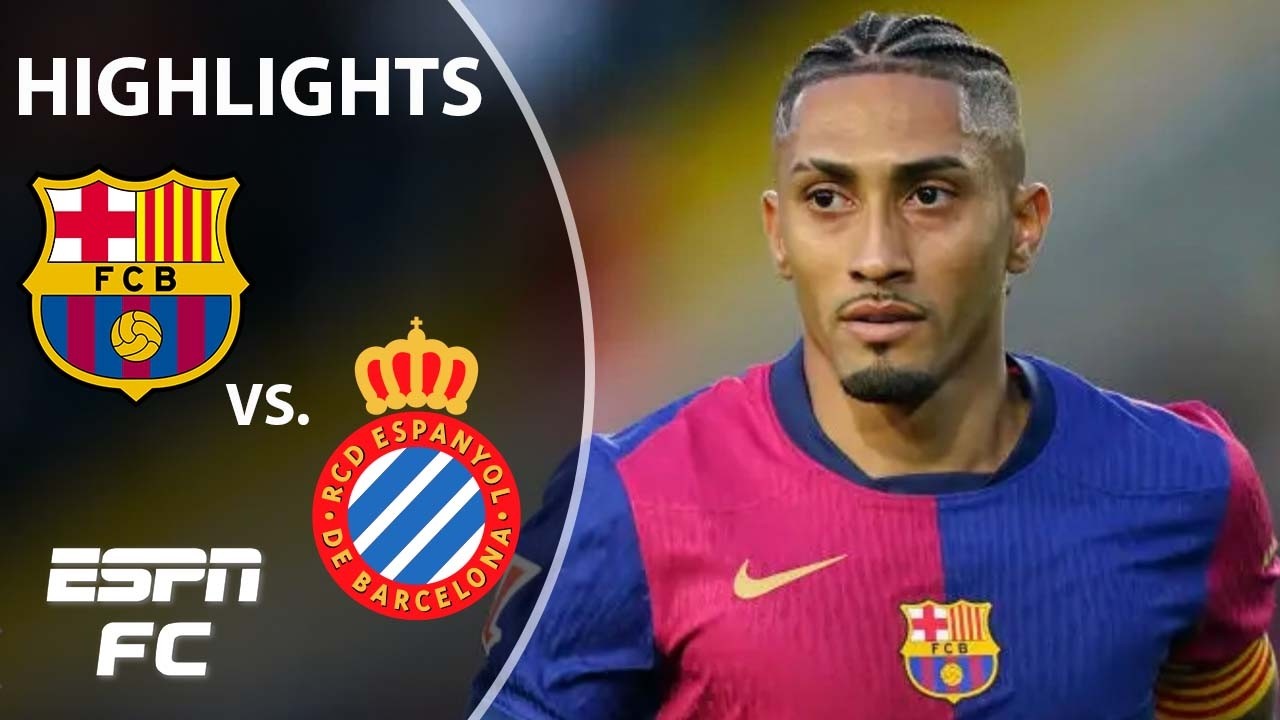 🚨 BARCA ATTACKS! 🚨 Barcelona vs. Espanyol | LALIGA Highlights | ESPN FC