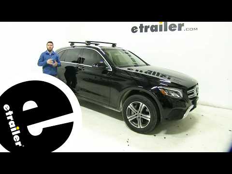 etrailer | Thule WingBar Evo Crossbars Installation - 2019 Mercedes-Benz GLC-Class