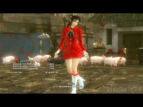 Lili Rochefort Ending ​- Es la hora de mi te de la tarde Adios - Tekken 6 ( Uchiha x24 )