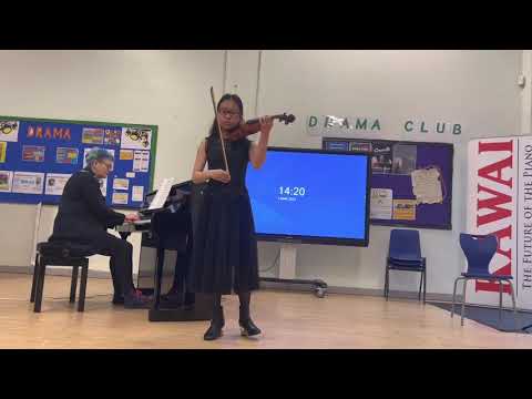 Hungarian Dance Op 196 No 5 by Nolck (Reeka Manglicmot on Violin, Karen Newby Accompanying)