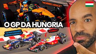NORRIS VENCE, FERRARI ERRA, MAX no PÓDIO e SAINZ INTERFERE NO VENCEDOR DA PROVA - resumo do gp