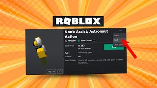 How To Sell Items For Robux in Roblox!