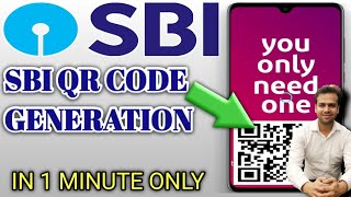 SBI QR code generation | sbi ka QR CODE Kaise banaye | State Bank of India QR code | Qr code payment