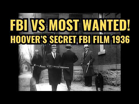 Watch YouTube video titled J. Edgar Hoover FBI Documentary | Manhunt John Dillinger, FBI Training 1930s