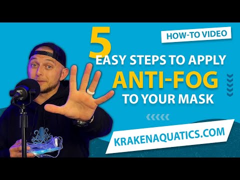 5 Easy Steps To Apply Anti-Fog To Your Mask | How To Prevent a Fogging Dive Mask