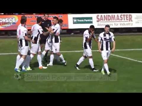 Match Highlights | Stafford Rangers 3 - 2 Frickley AFC | Evo-Stik Prem 2016/17