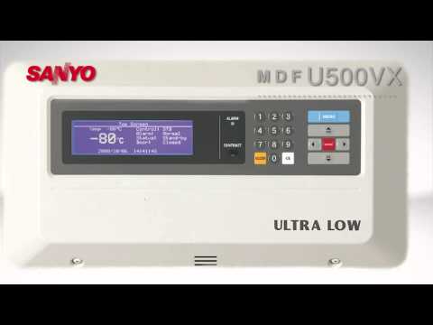 Panasonic sanyo - mdf u500vx ultra-low temperature dual cool...