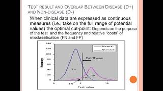 Watch video: Assessing the Usefulness of Diagnostic/Screening Tests and Predictive Models - Catherine Messina (opens YouTube in a new window)