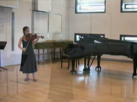 1.2 - Laura Rafecas - Sonata II in A minor (Fuga) - J.S. Bach