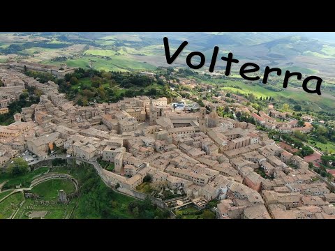 Drohnenflug über Volterra - Toskana
