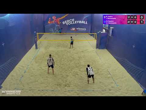 10:30 B. Isakov / I. Romanenko - M. Kyselov / O. Haidarenko 15.05.2023 | Winners Beach Volleyball