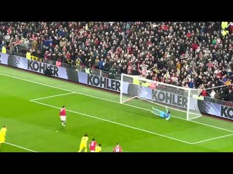 Cristiano Ronaldo Goal Celebration | Man United vs Brentford | 2/5/22