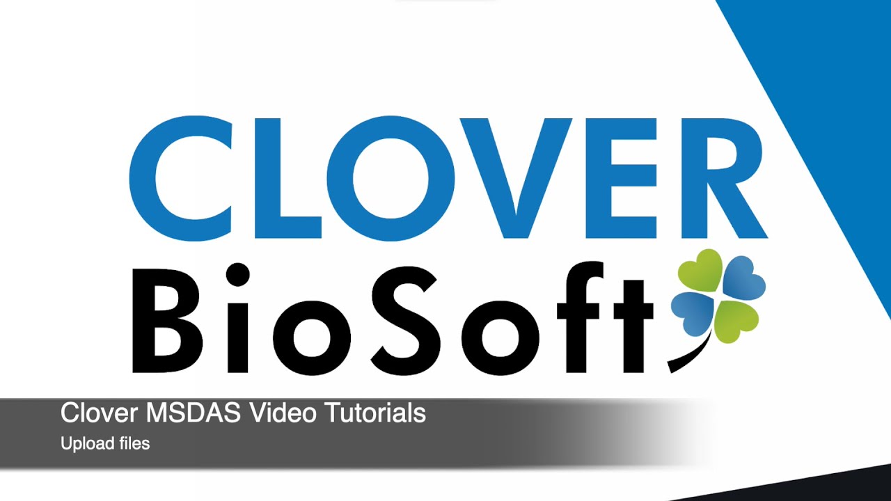 Clover Video Tutorials - #1 Upload Files