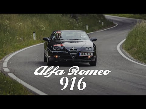 Alfa Romeo 916 Spider — Austrian Countryside Drive | RAW Sound