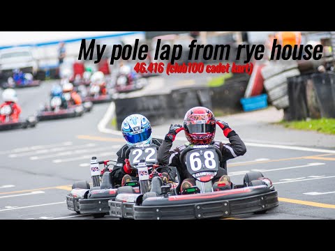 My pole lap from round 7 of the club100 lightweight championship (46.416)