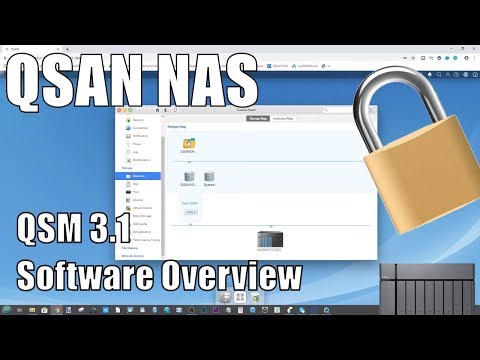 QSAN NAS QSM 3.1 Software Overview