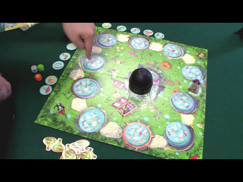 CAG reviews HABA game Clumsy Witch