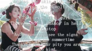 The Dresden Dolls- Bad Habit (with lyrics)