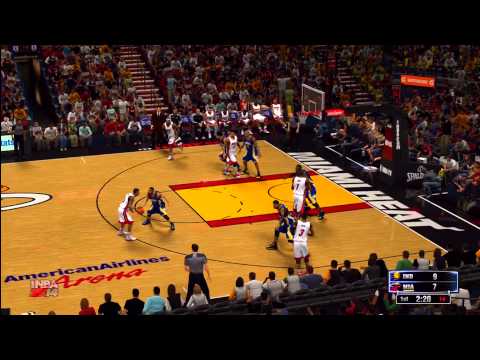 NBA 2K14: Miami Heat vs. Indiana Pacers HD Gameplay ft. Lebron James, Dwyane Wade, and Paul George