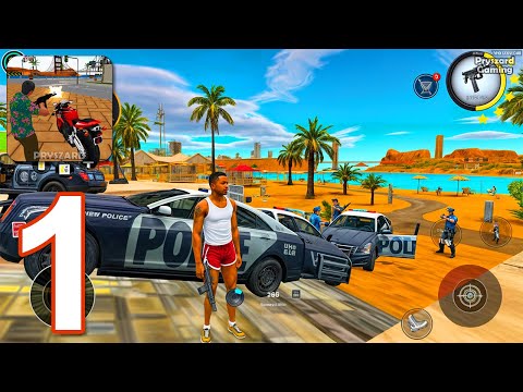 Vegas Crime Simulator - Gameplay Part 1 US Police Fight Sport Car Extreme Driver Missions
