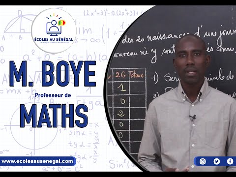 Course - Terminales S1 & S3 - Mathematics: Differential Equations / M. Boye