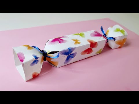 Gift wrapping for sweets and chocolate
